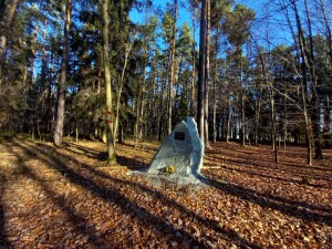 Pomníček J.E.Chadta Ševětínského v Ševětíně